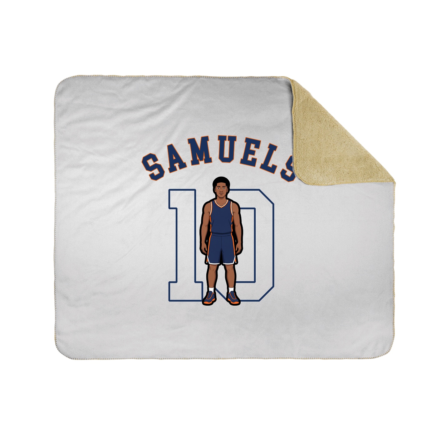 Throw Blanket — Shirsey Arch in White