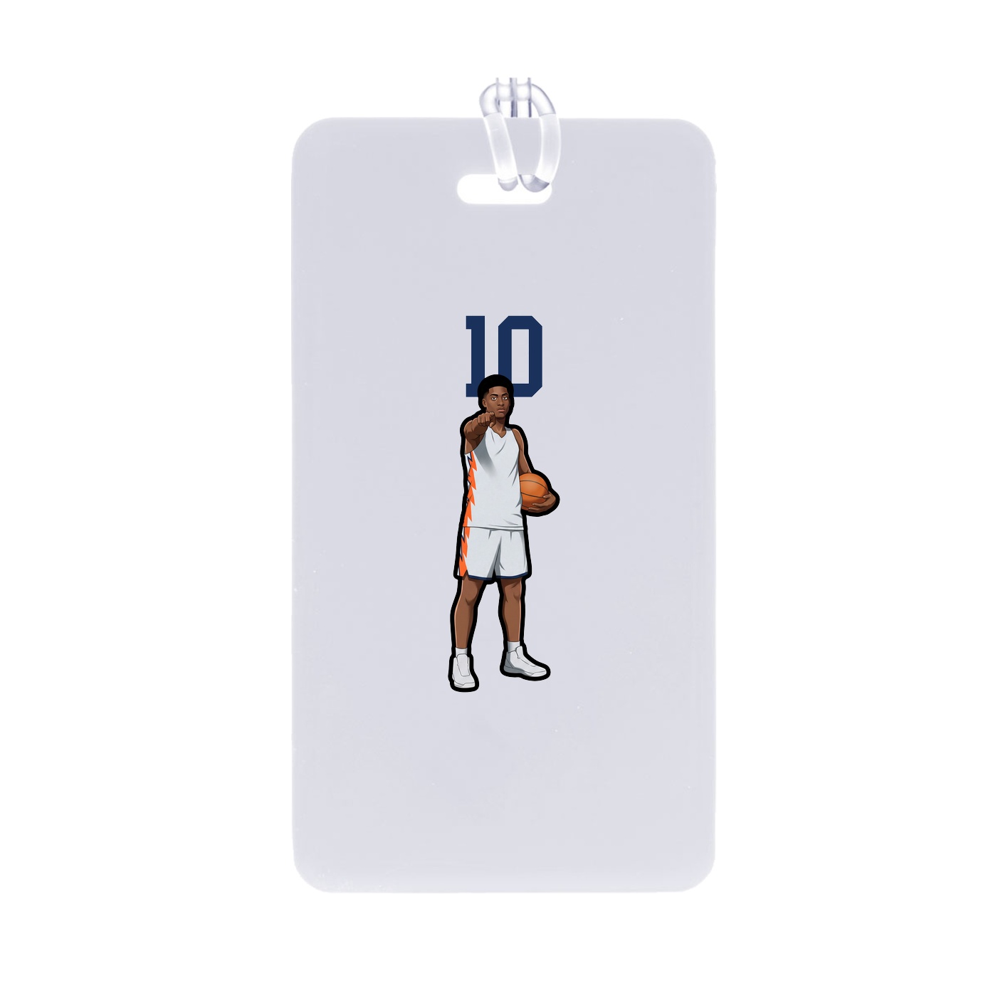 Bag Tag — Number Top in Classic