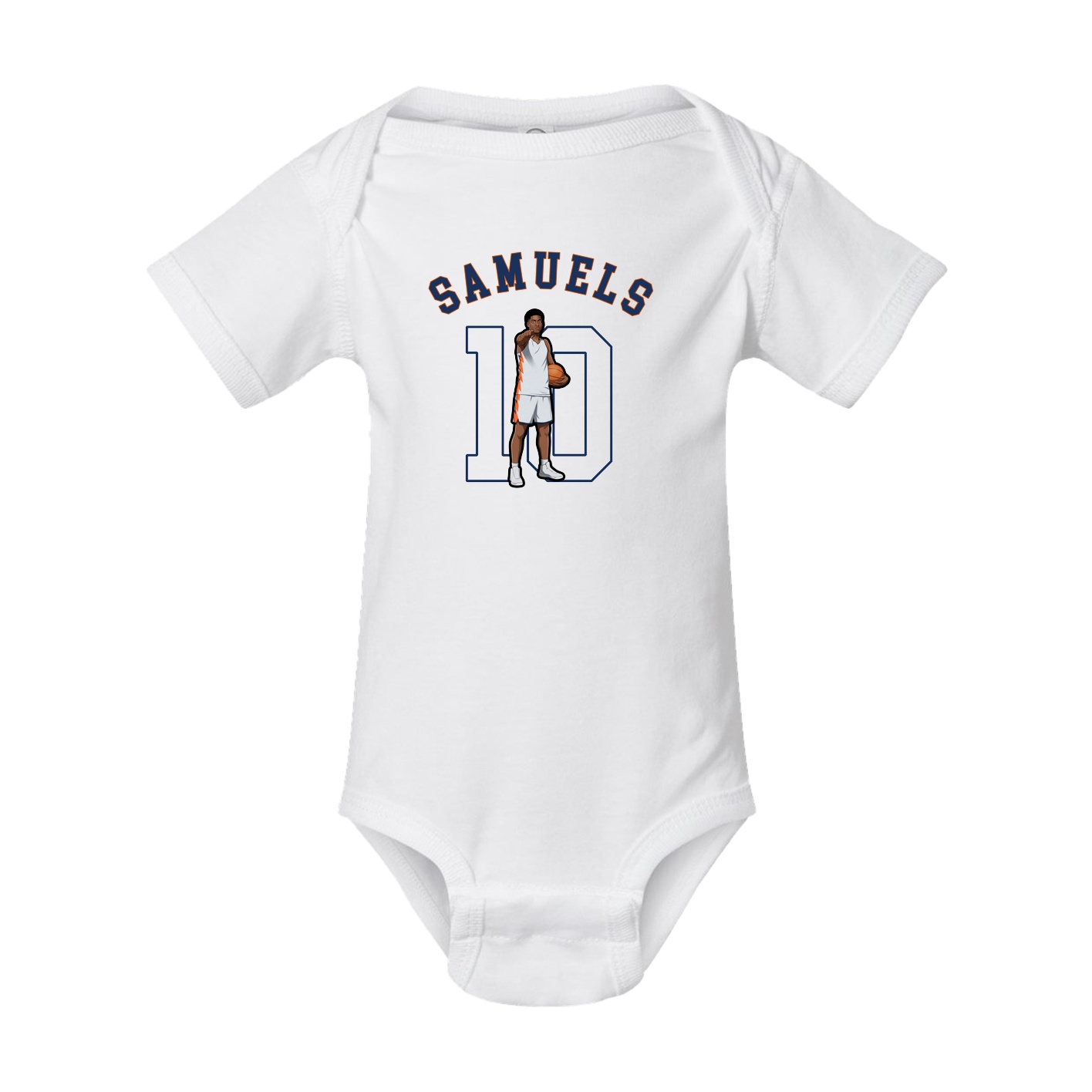 Baby Onesie — Shirsey Arch in White