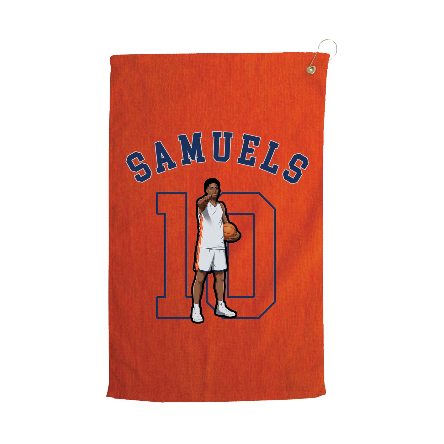 Golf Towel — Shirsey Arch in Orange
