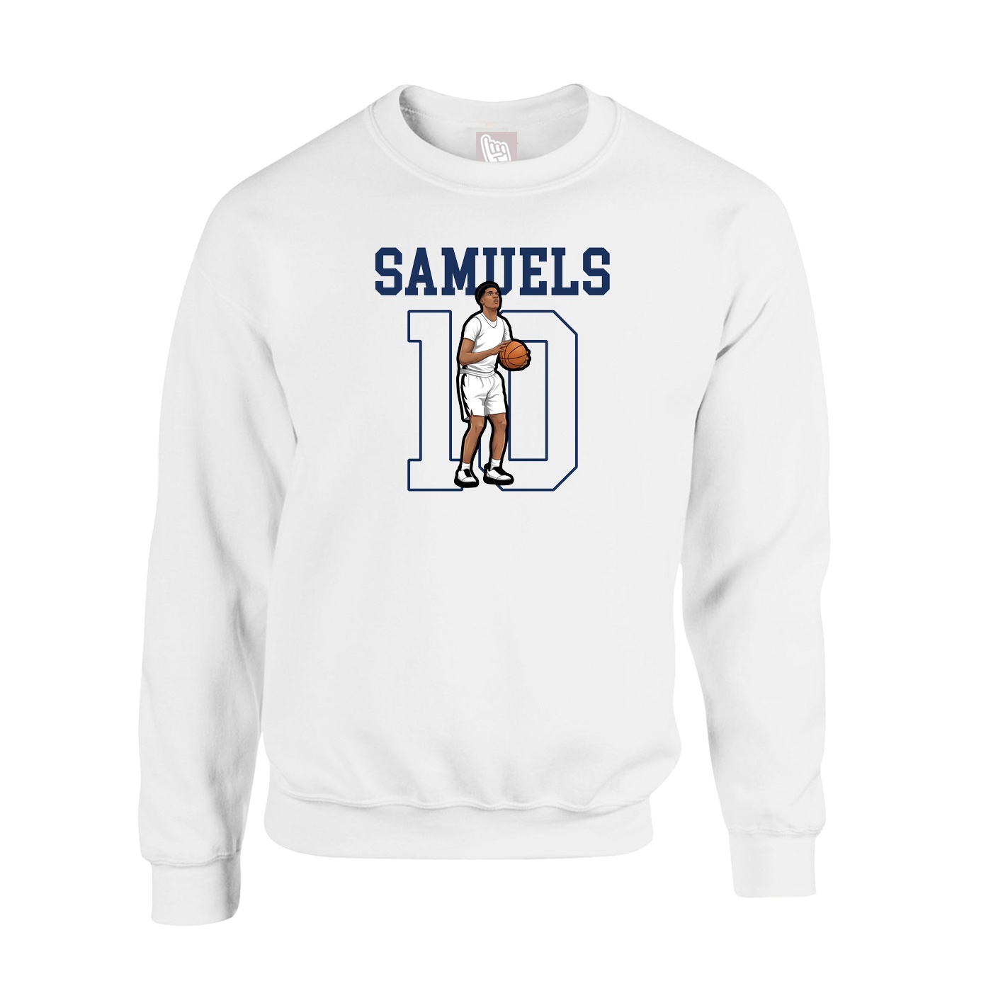 Fleece Crew — Shirsey in White