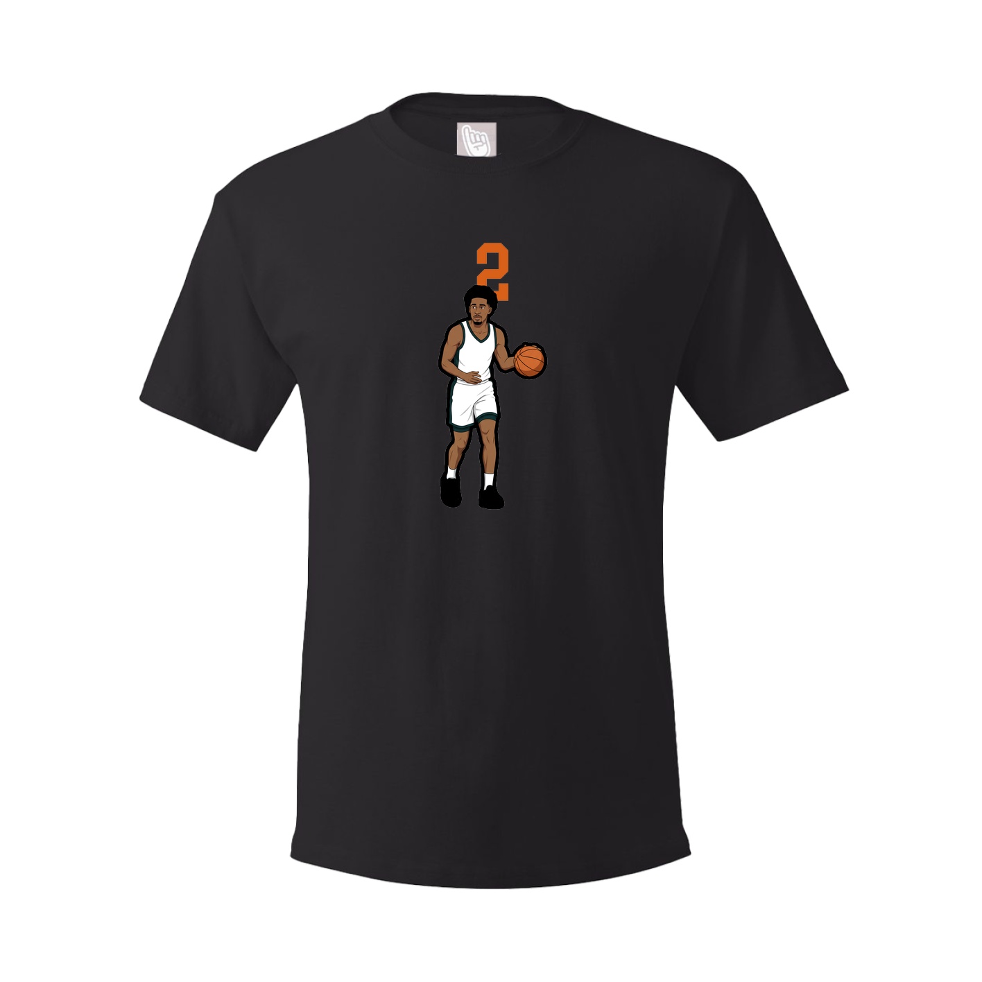 Tee — Number Top in Black