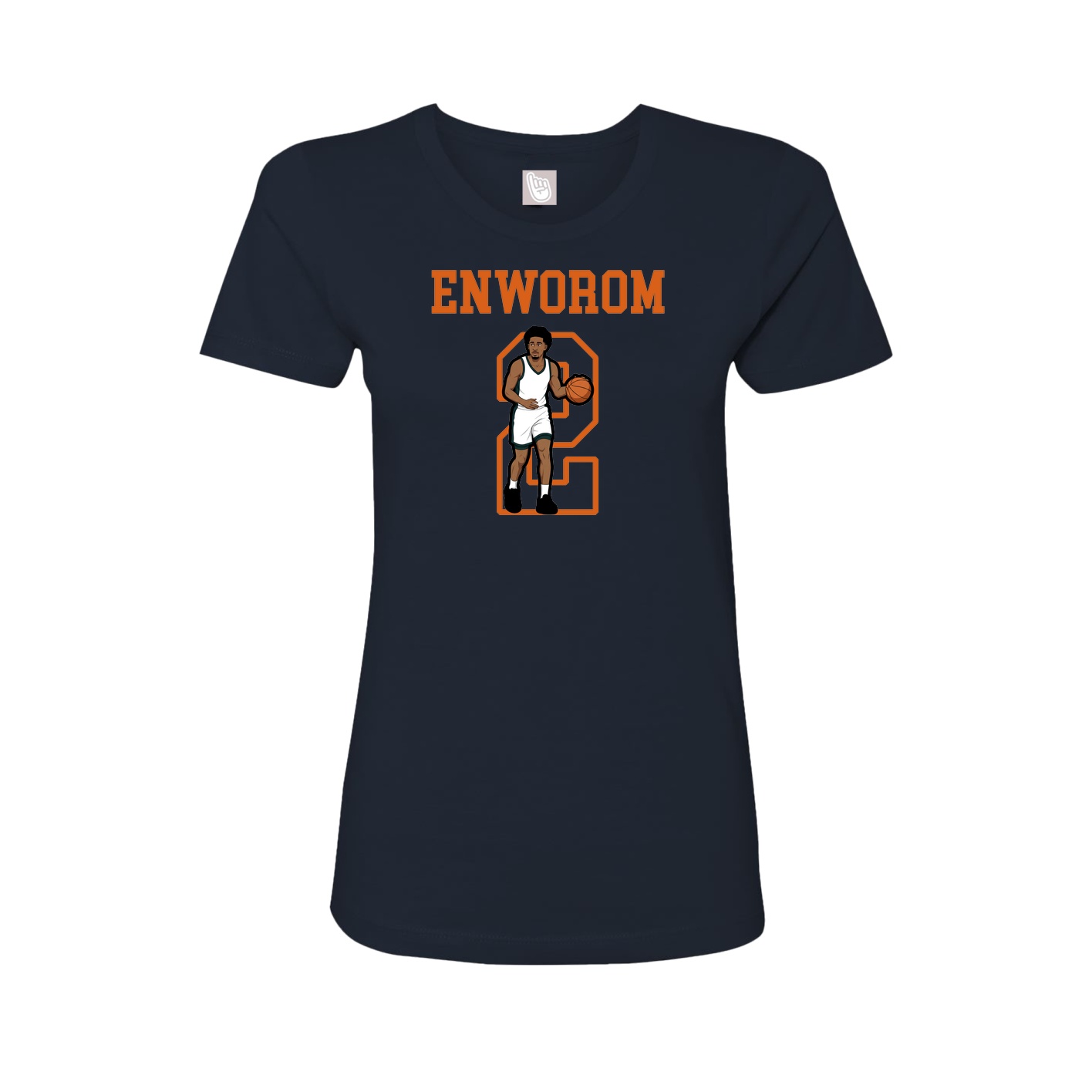 Fitted Women's Tee — Shirsey in Navy