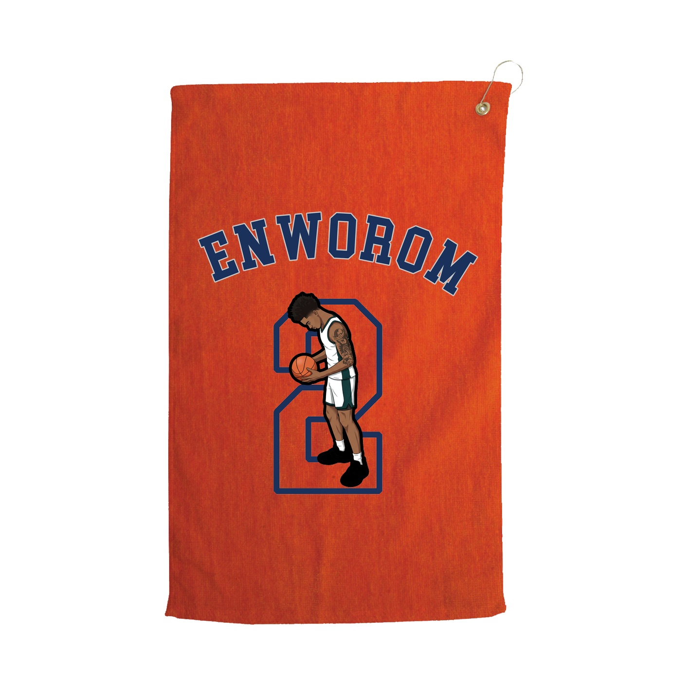 Golf Towel — Shirsey Arch in Orange