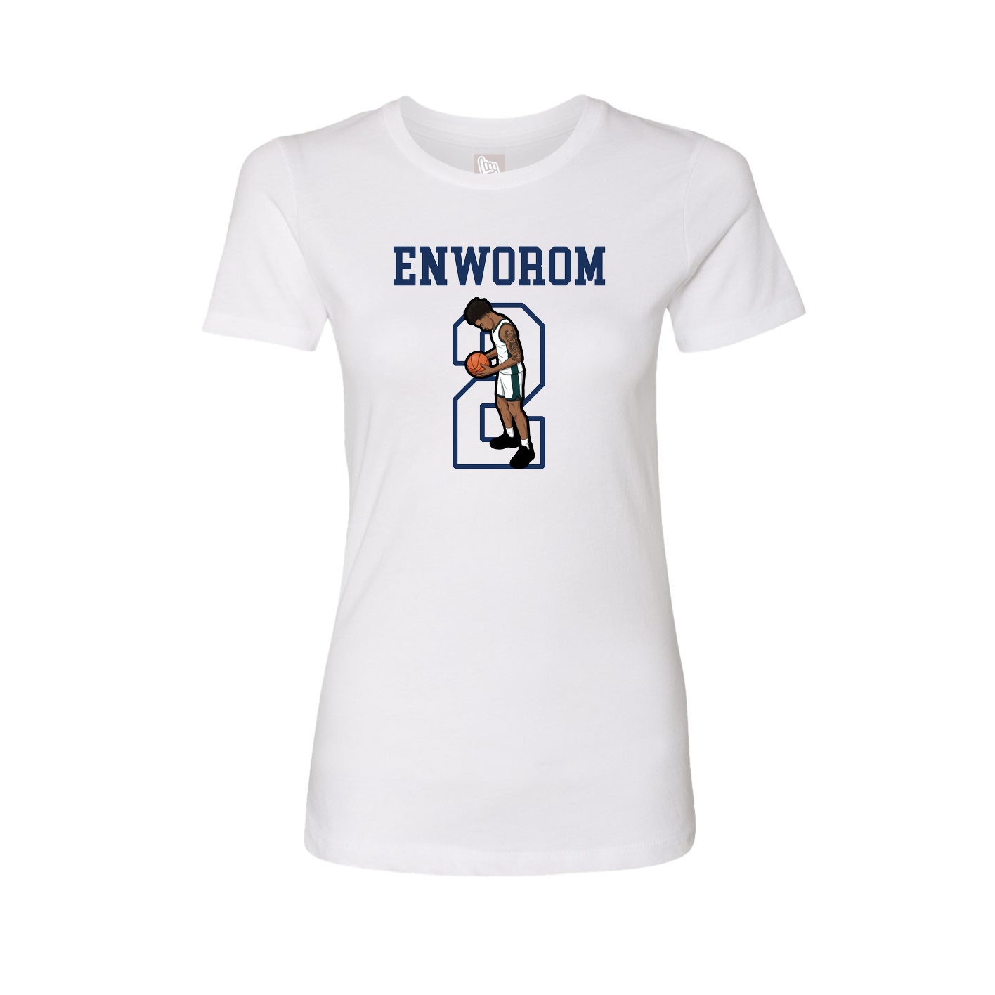 Fitted Women's Tee — Shirsey in White