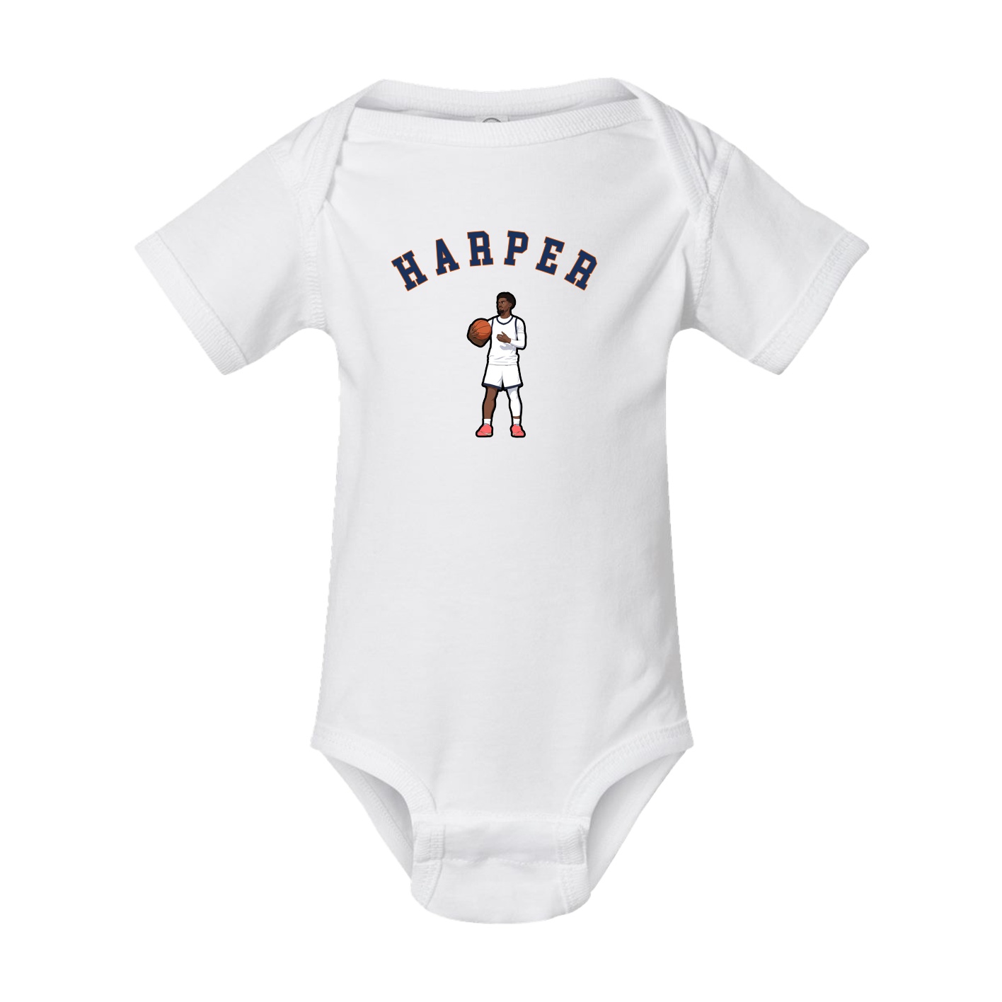 Baby Onesie — Shirsey Arch in White