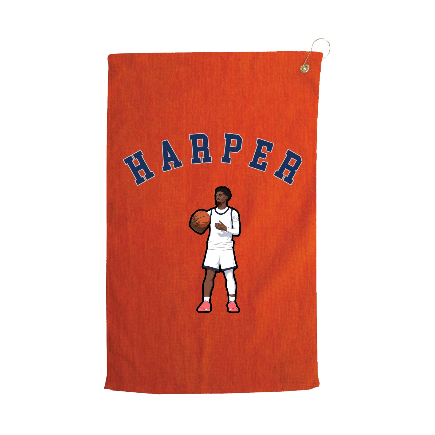 Golf Towel — Shirsey Arch in Orange