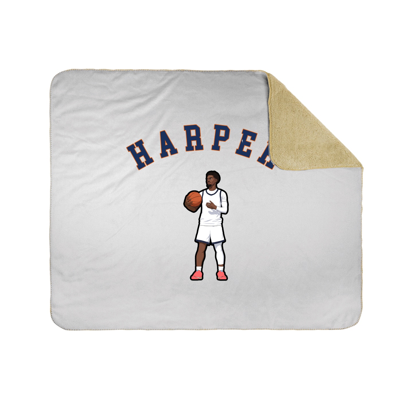 Throw Blanket — Shirsey Arch in White