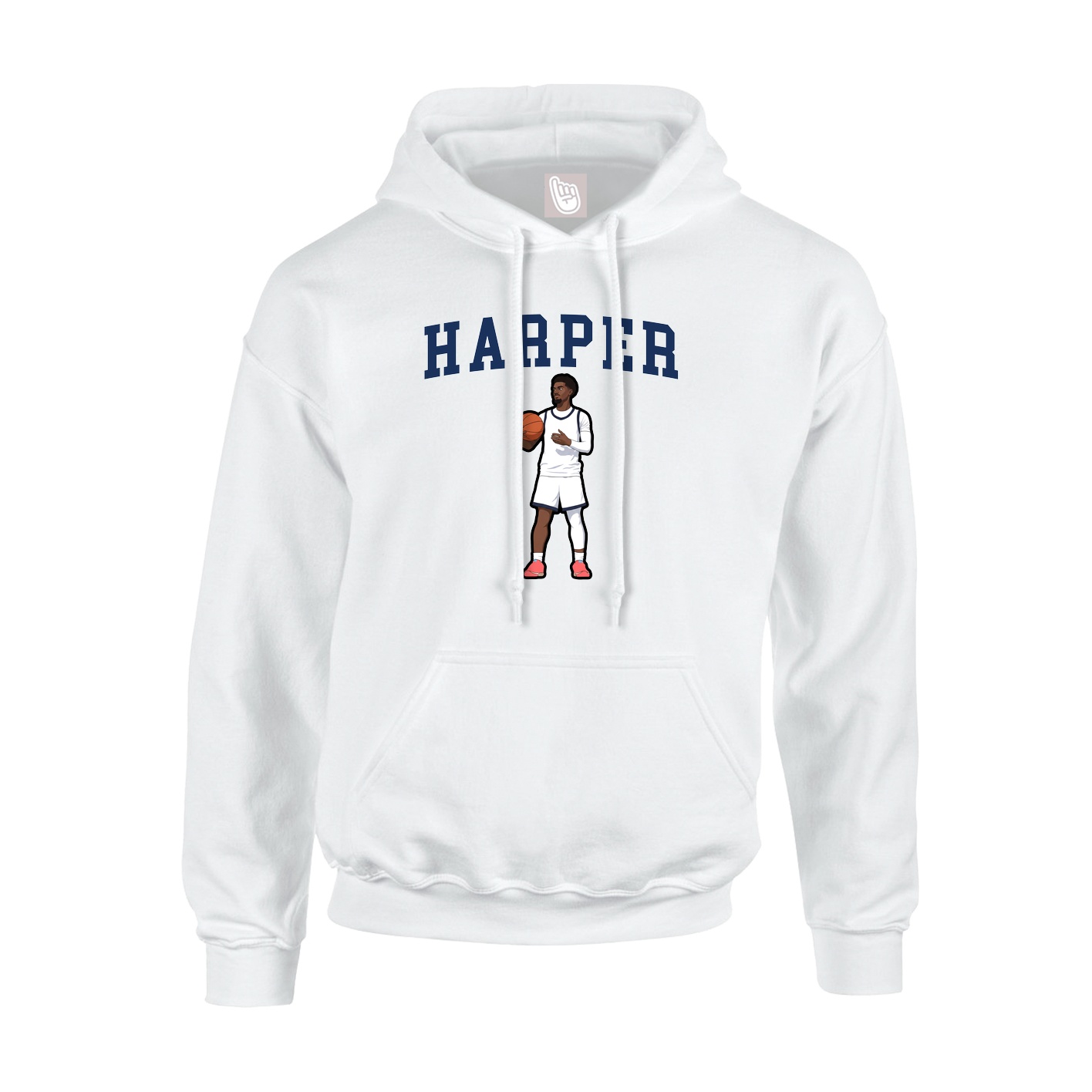 Youth Hoodie — Shirsey in White