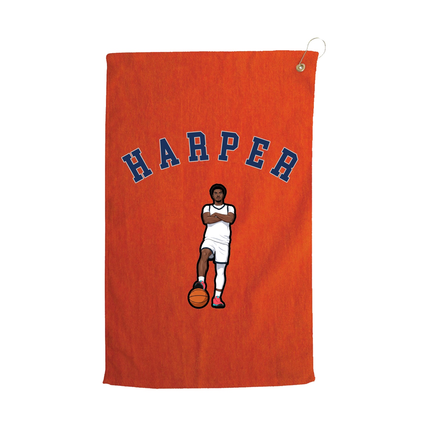 Golf Towel — Shirsey Arch in Orange