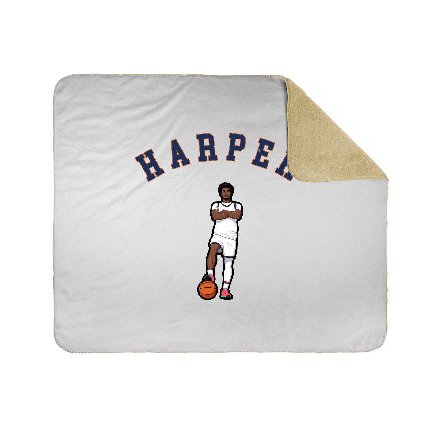 Throw Blanket — Shirsey Arch in White