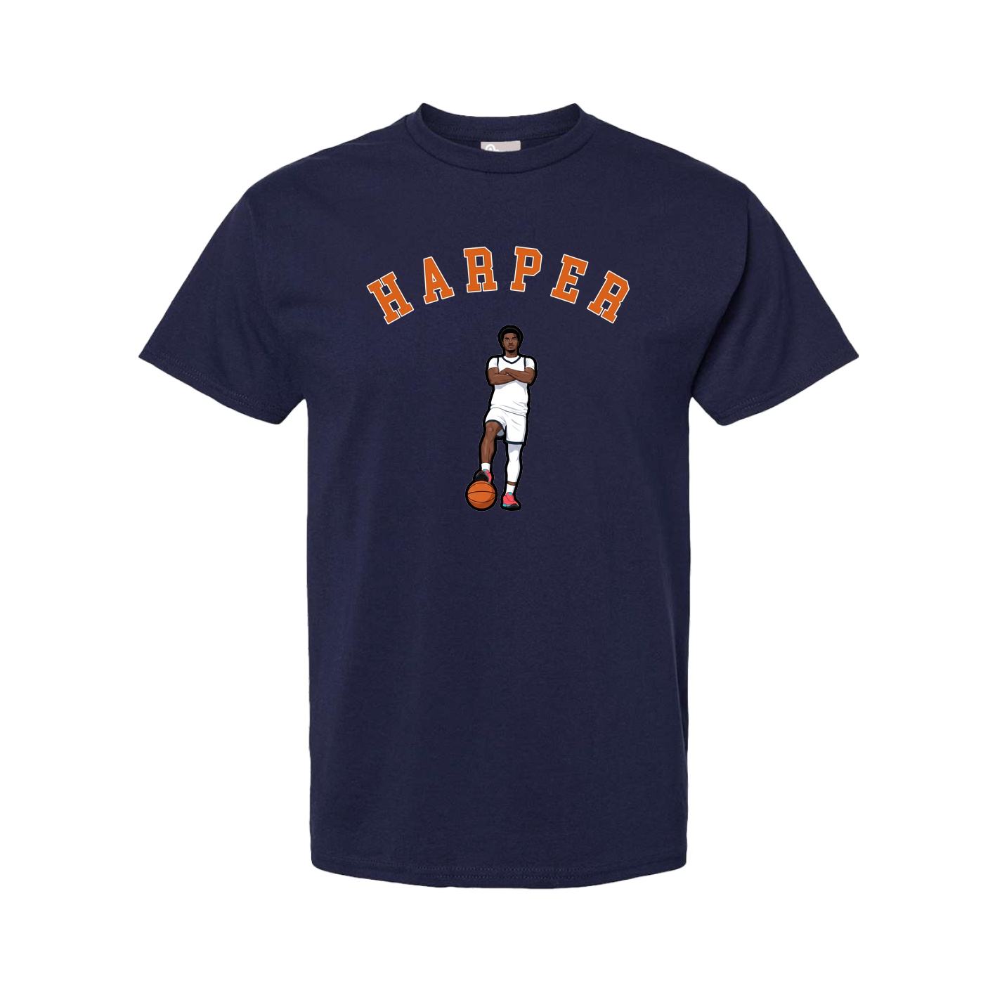 Youth Tee — Shirsey Arch in Navy