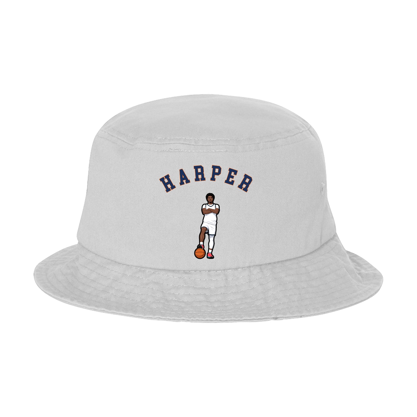 Bucket Cap — Shirsey Arch in White