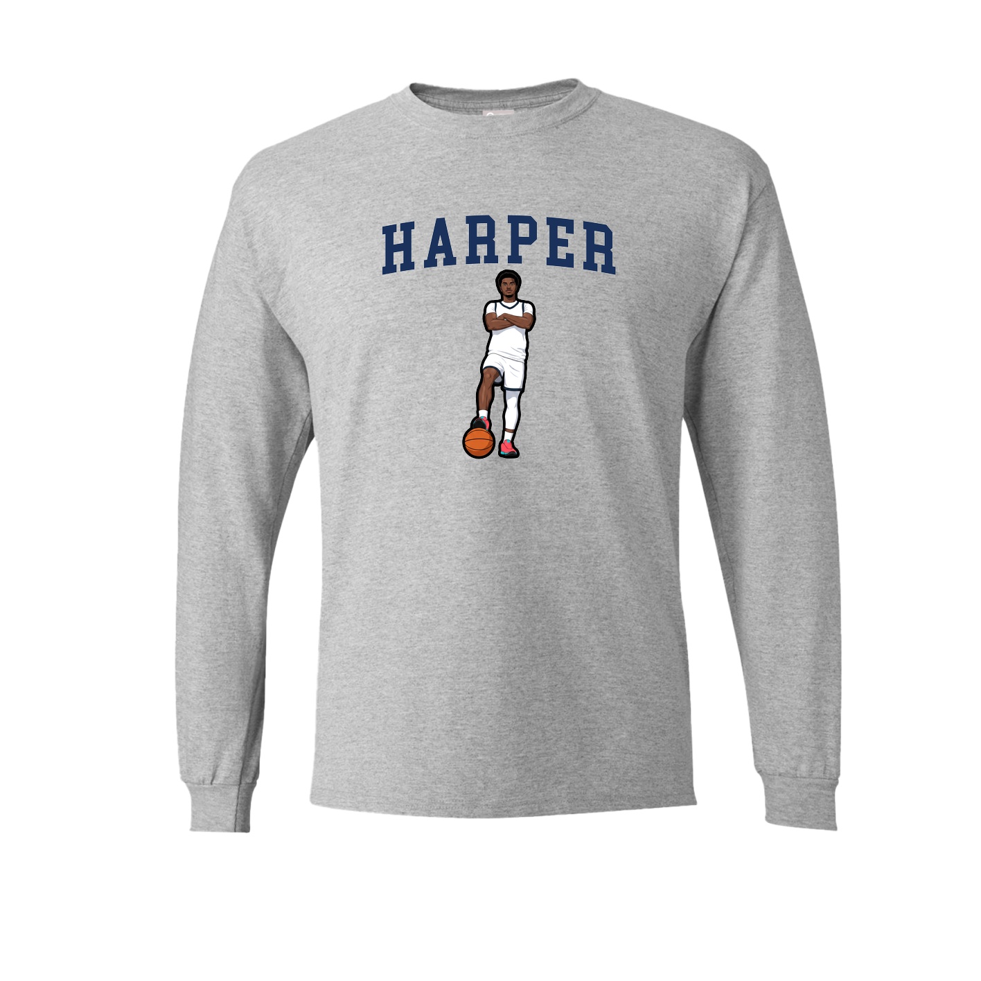Long Sleeve Tee — Shirsey in Grey