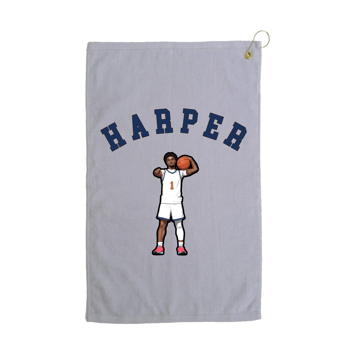 Golf Towel — Shirsey Arch in Grey