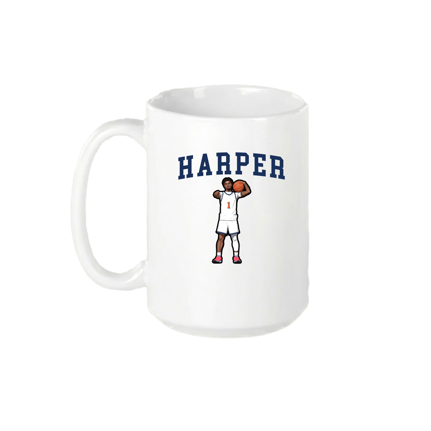 15oz Coffee Mug — Shirsey in White