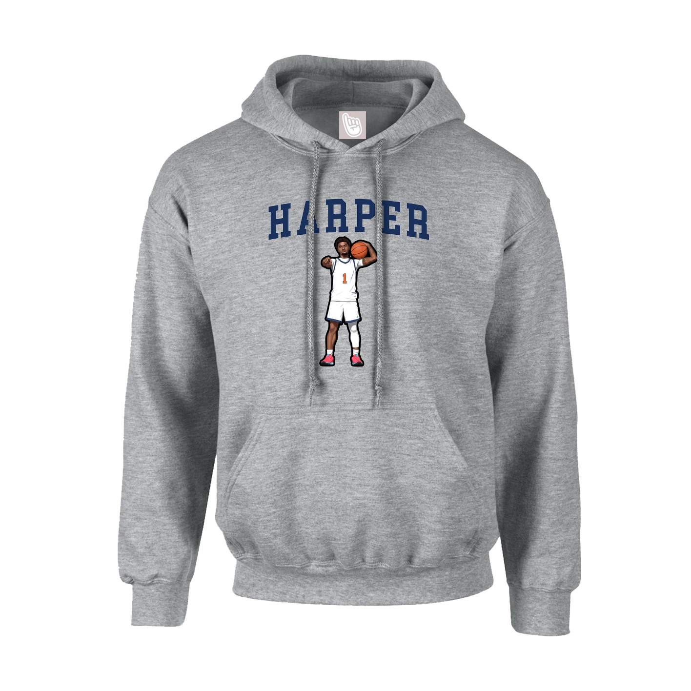 Hoodie — Shirsey in Grey