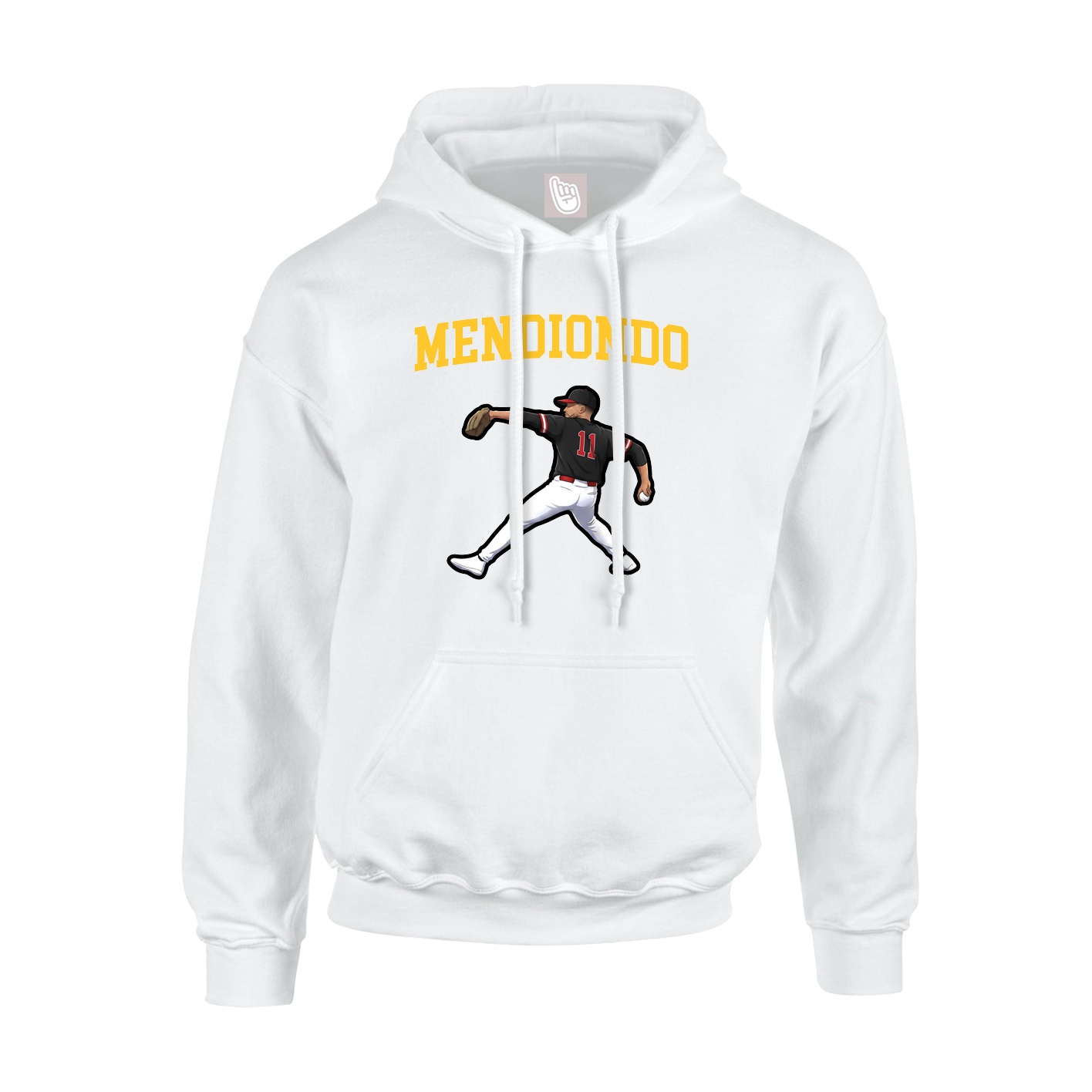 Youth Hoodie — Shirsey in White