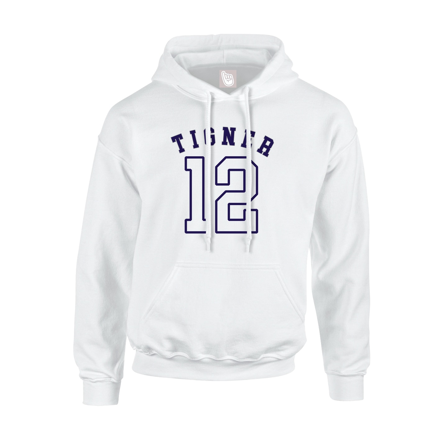 Hoodie — Shirsey Arch in White