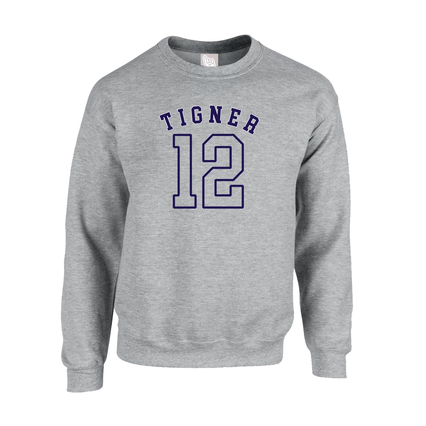 Fleece Crew — Shirsey Arch in Grey