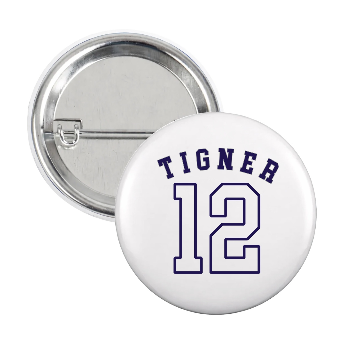 Game Day Button — Shirsey Arch in White