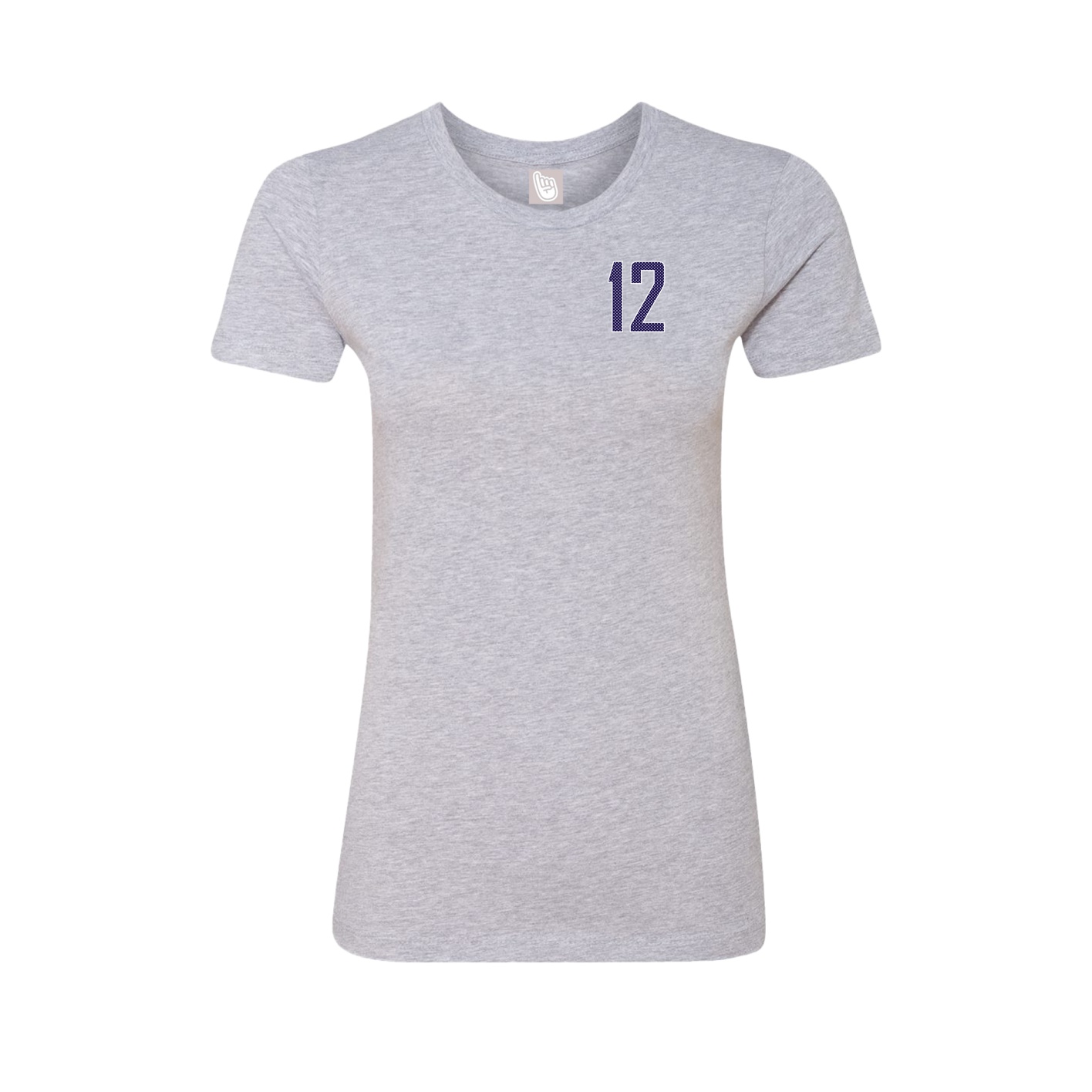 Womens Tee — Front Shirsy in Grey