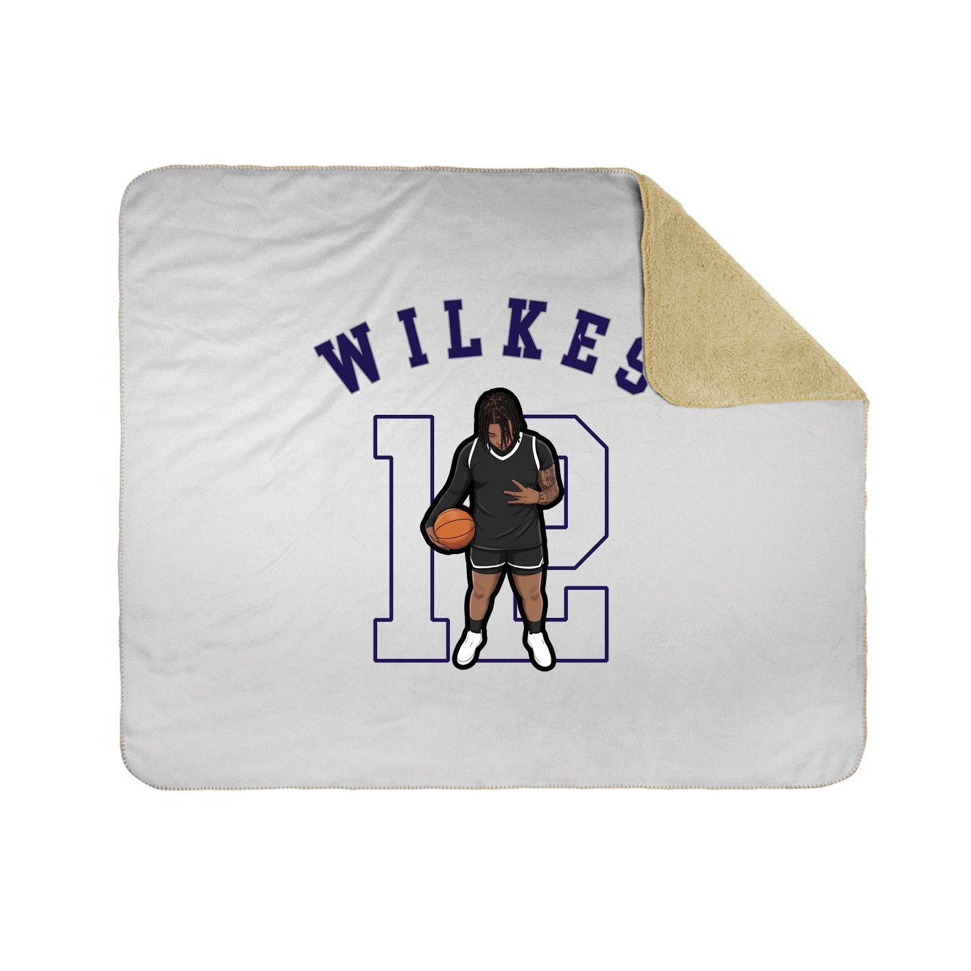 Throw Blanket — Shirsey Arch in White