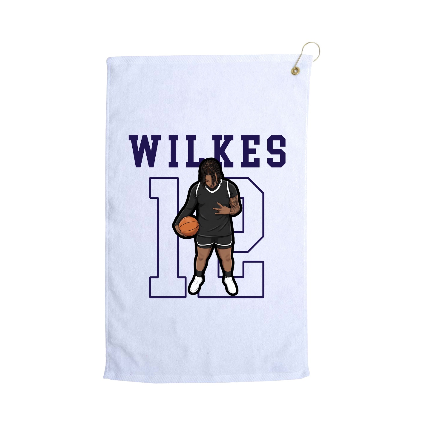 Golf Towel — Shirsey in White