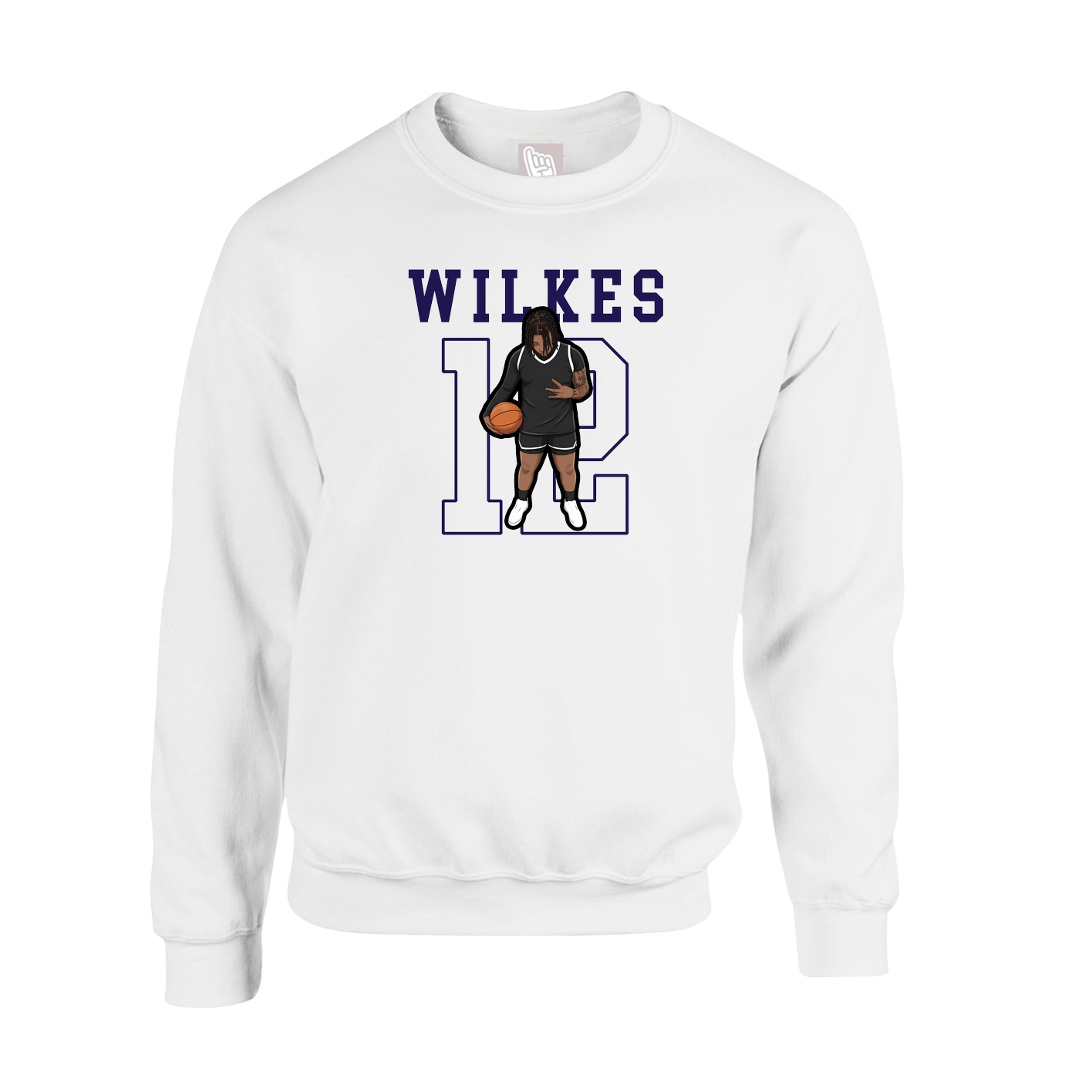 Fleece Crew — Shirsey in White