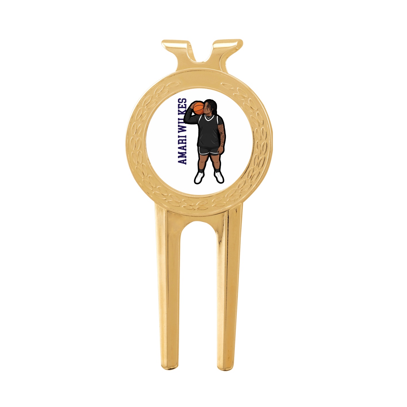 Divot Tool with Ball Marker — Name Vertical in Classic