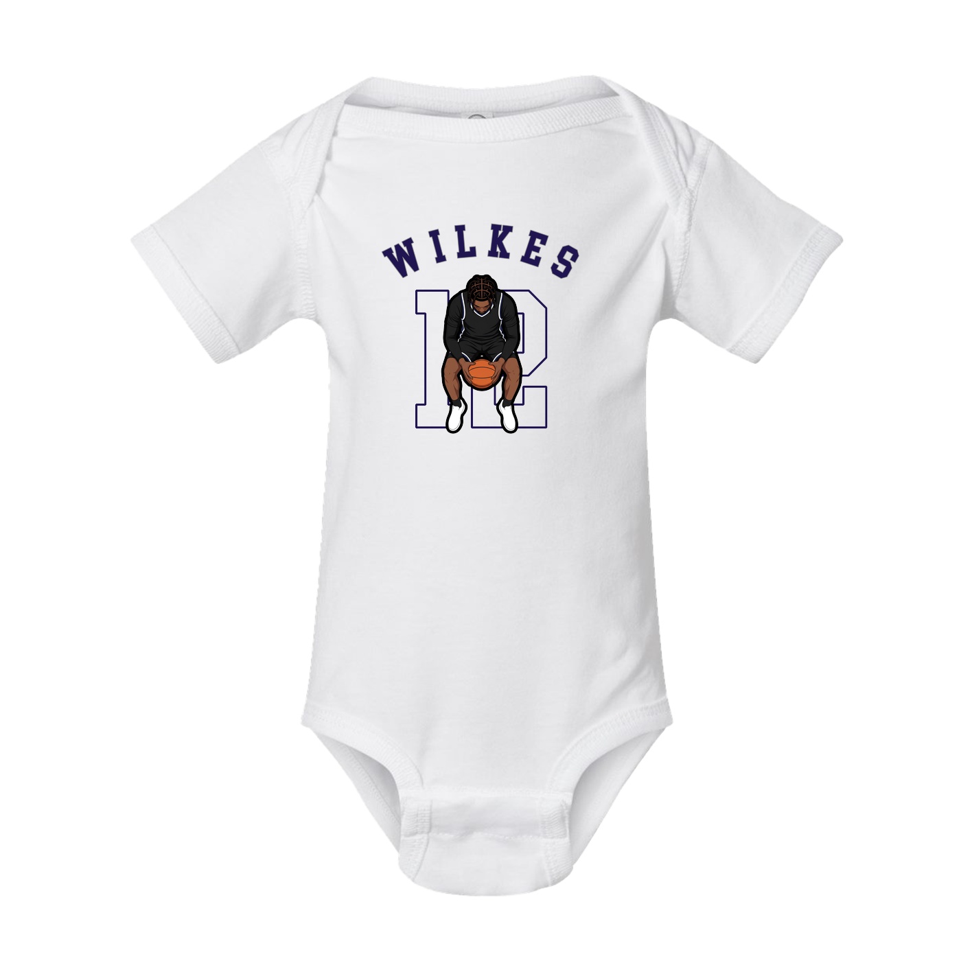 Baby Onesie — Shirsey Arch in White