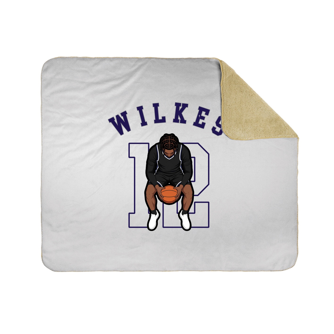 Throw Blanket — Shirsey Arch in White