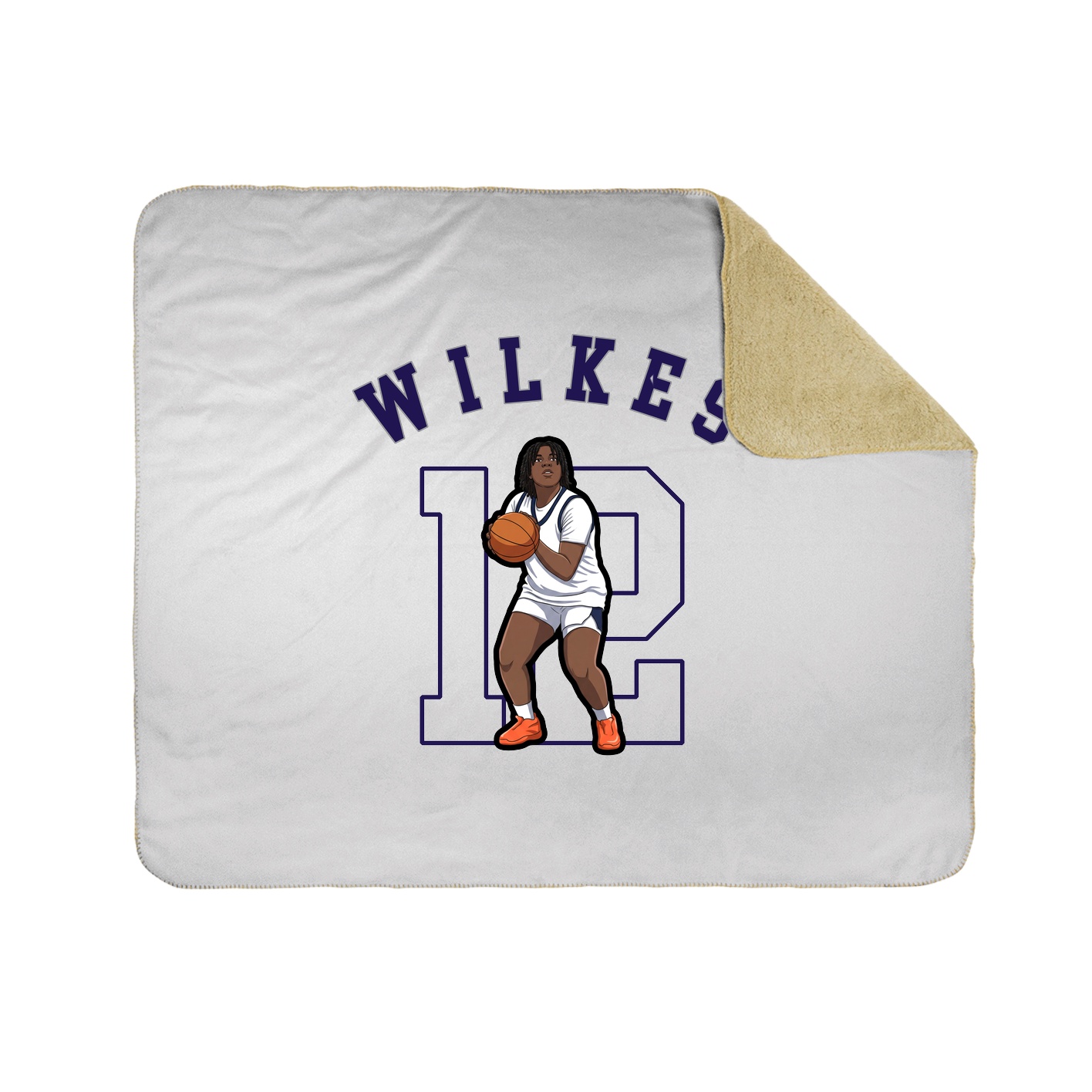 Throw Blanket — Shirsey Arch in White