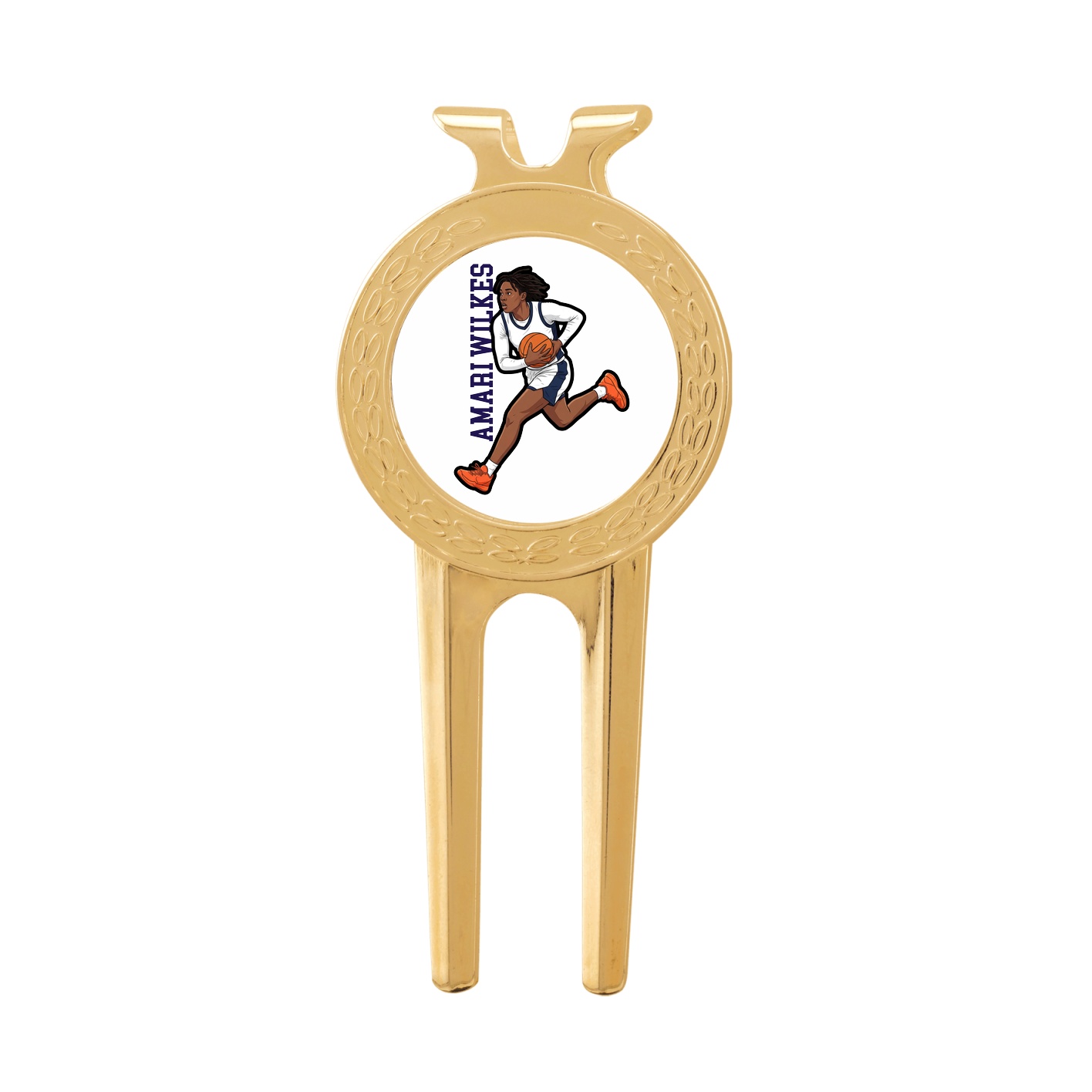 Divot Tool with Ball Marker — Name Vertical in Classic