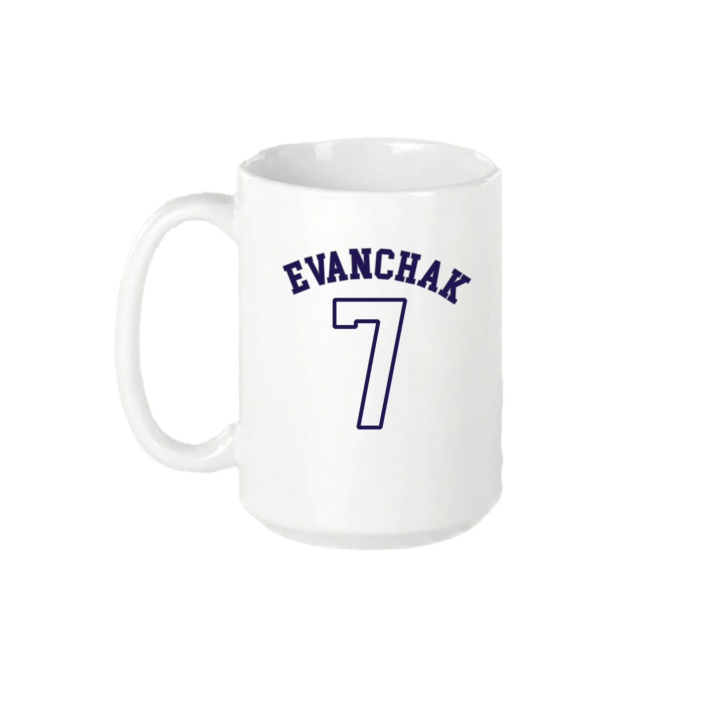 15oz Coffee Mug — Shirsey Arch in White