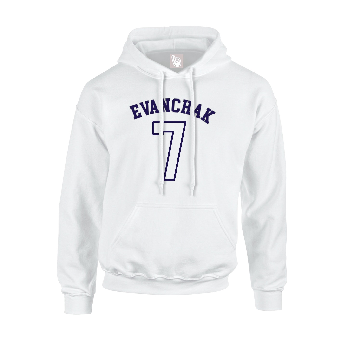 Hoodie — Shirsey Arch in White