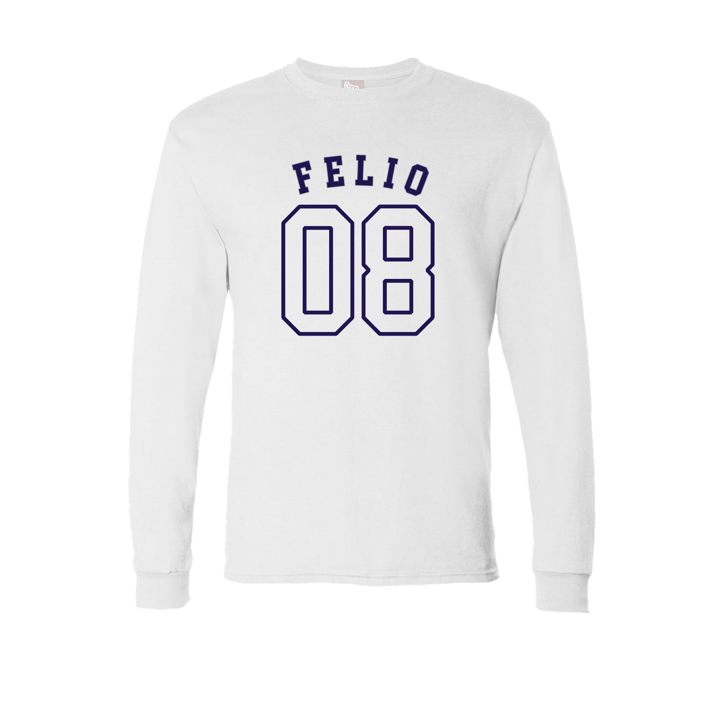 Long Sleeve Tee — Shirsey Arch in White