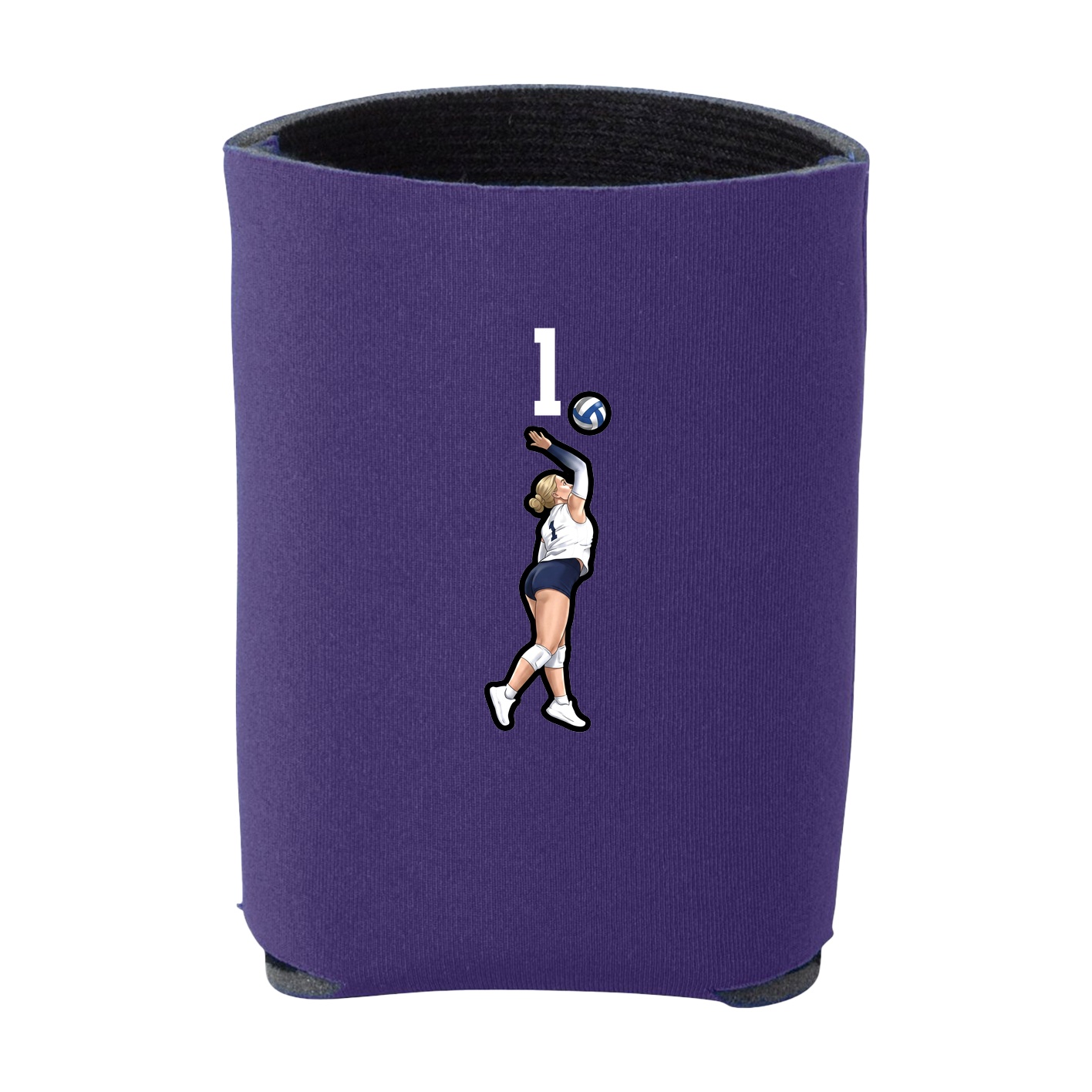 Can Holder — Number Top in Purple