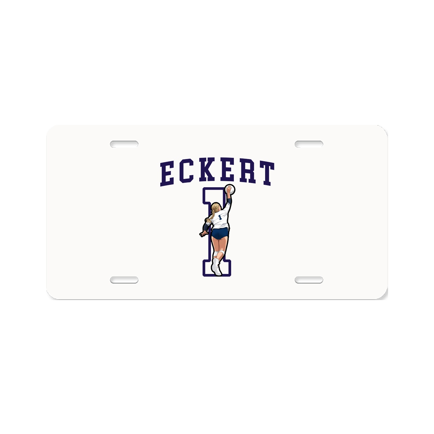 Aluminum License Plate