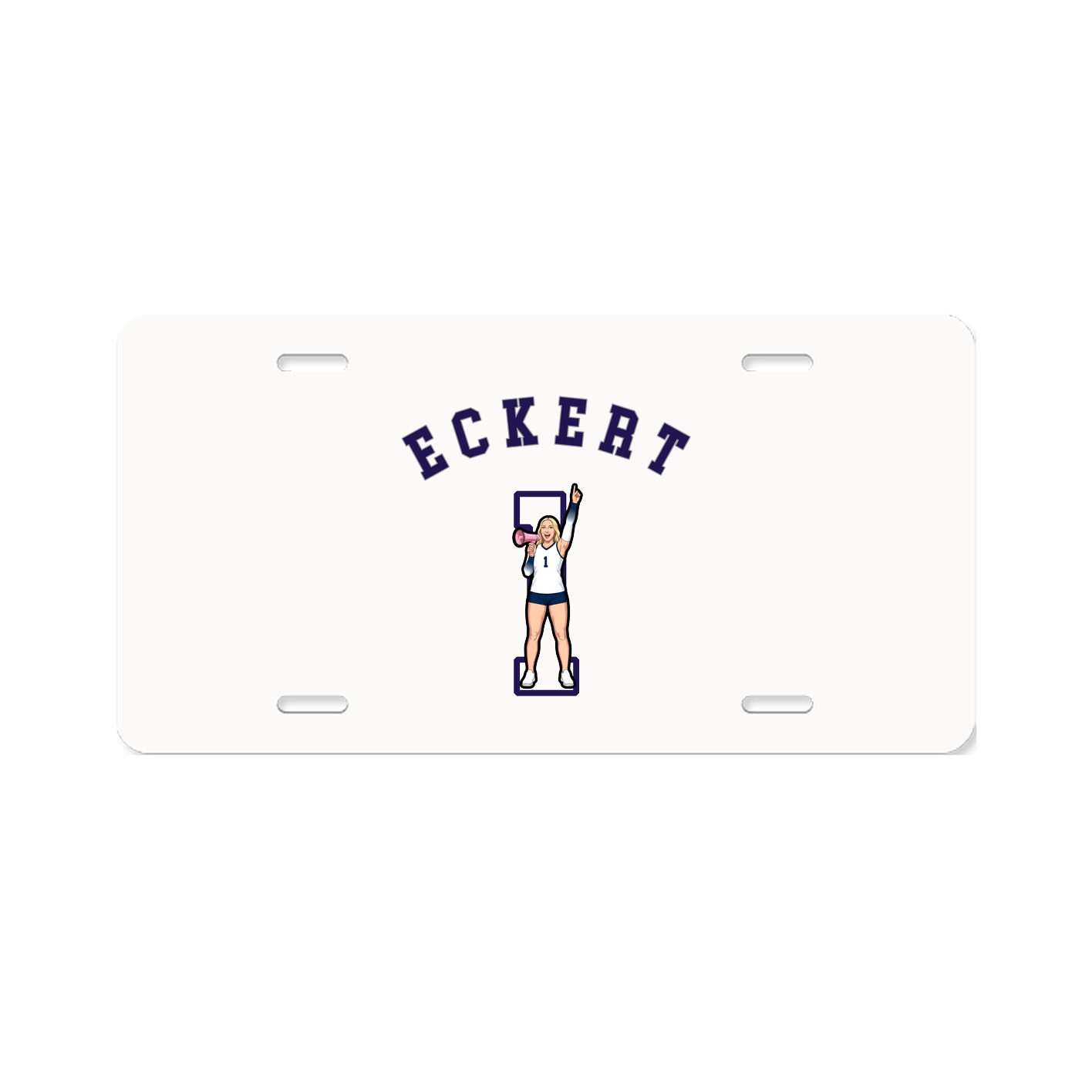 Aluminum License Plate