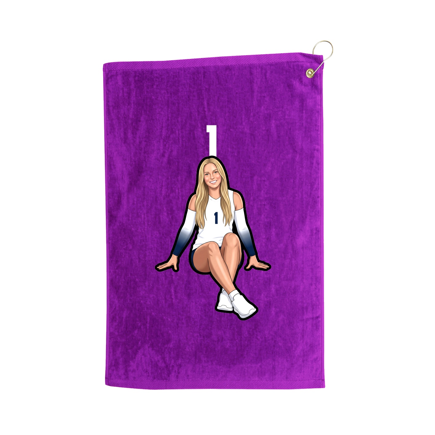 Terry Velour Golf Towel