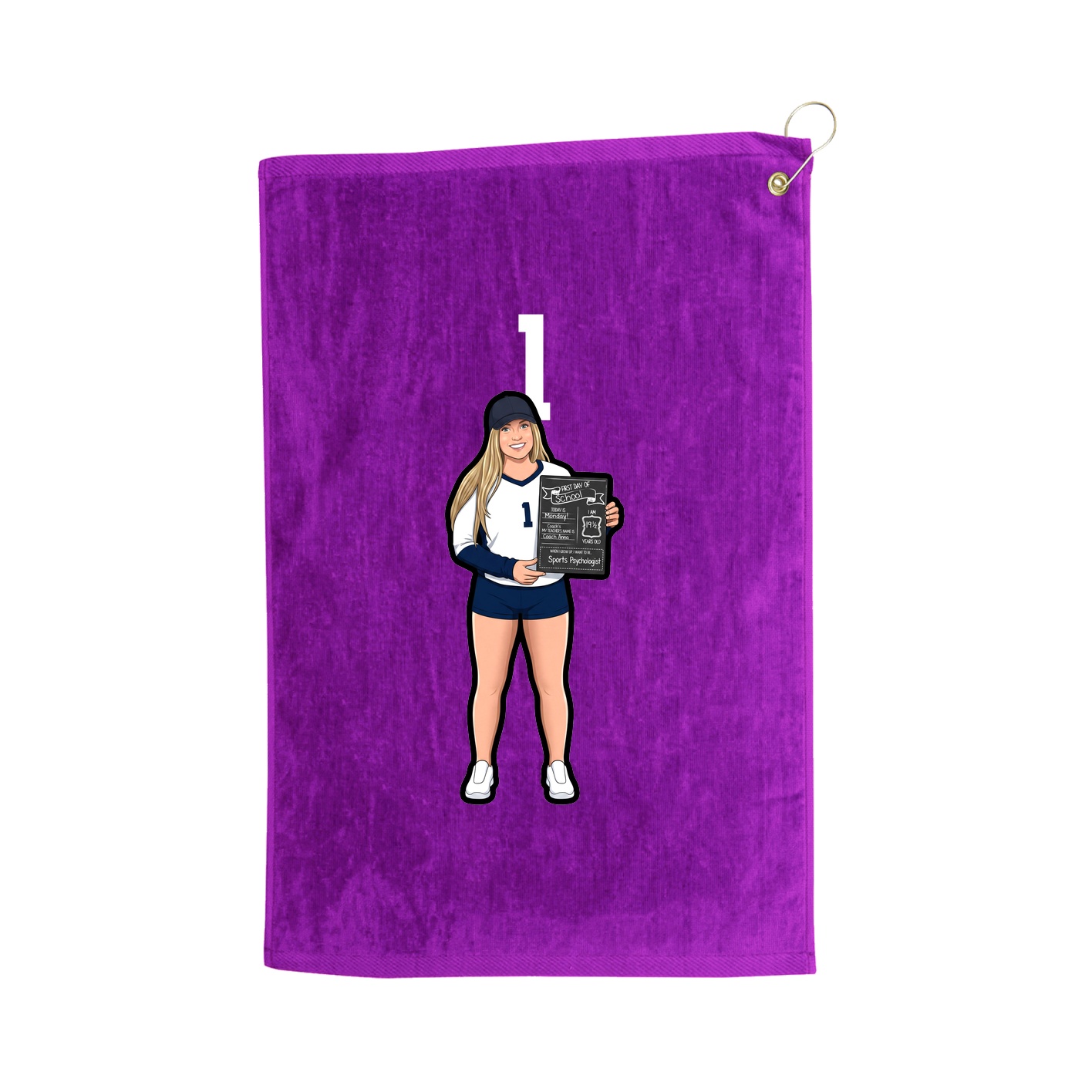Terry Velour Golf Towel