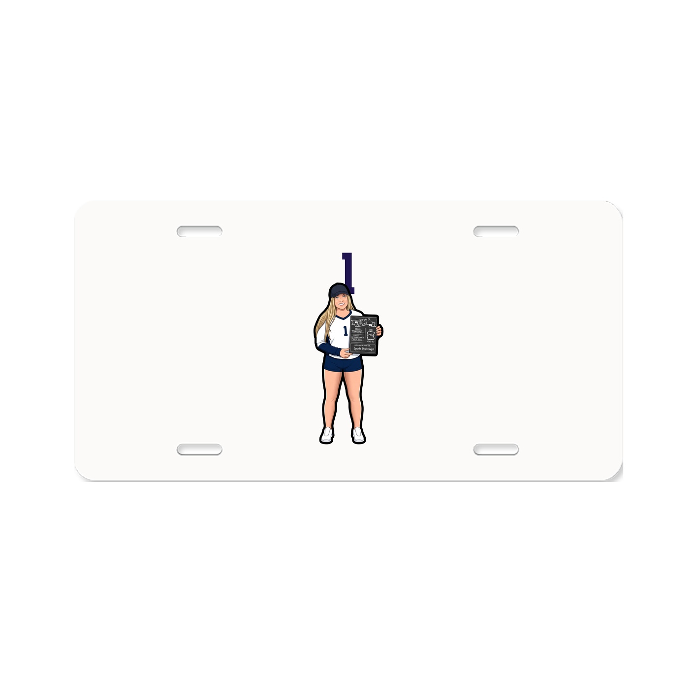 Aluminum License Plate