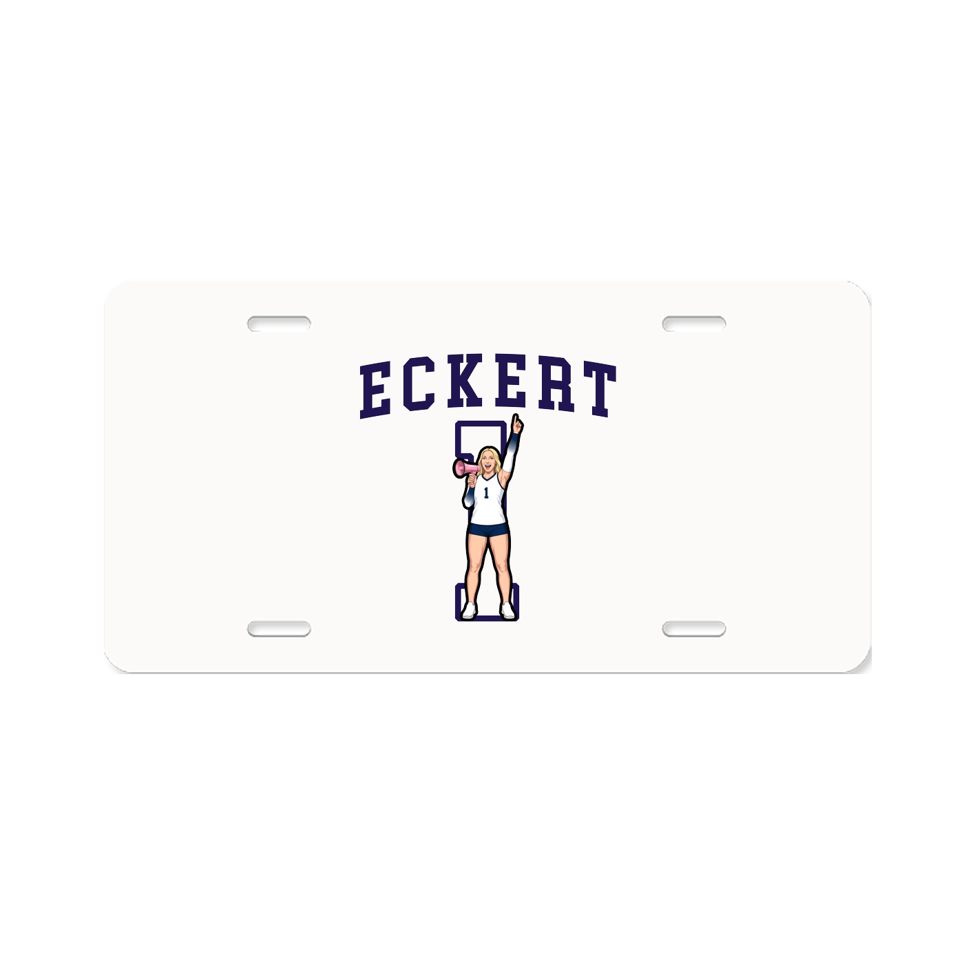 Aluminum License Plate