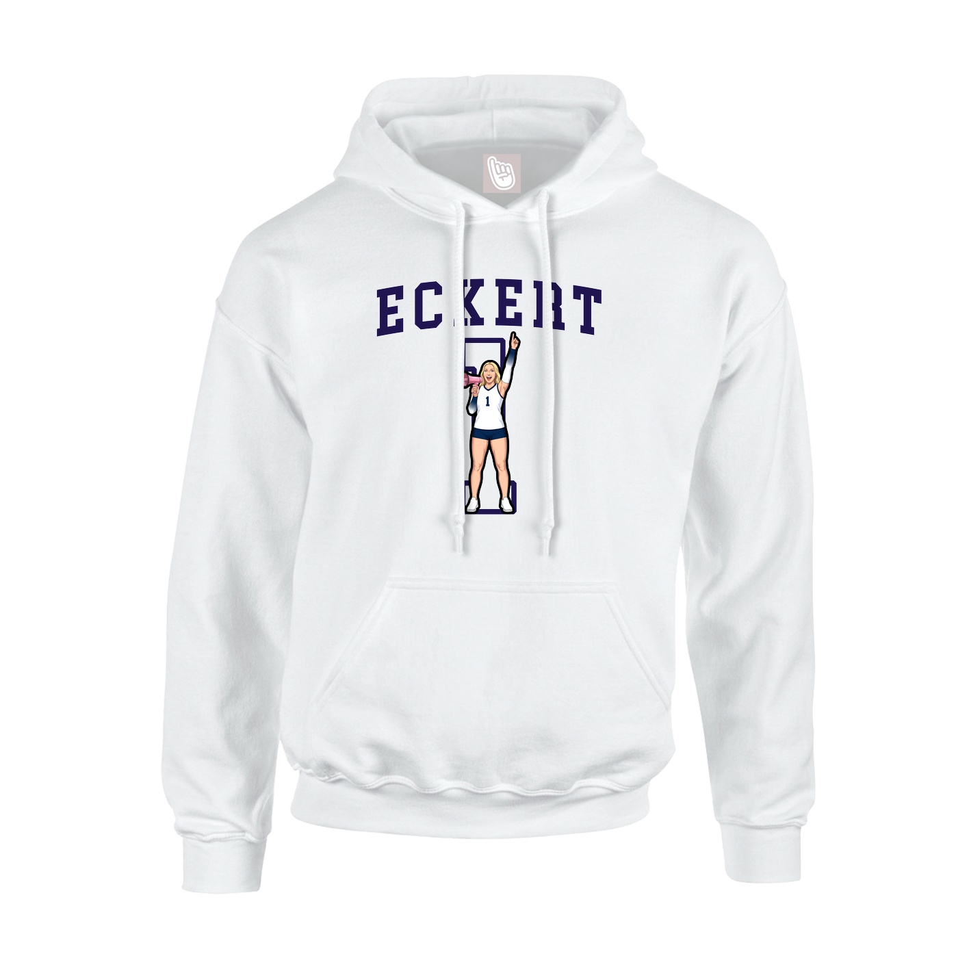 Youth Hoodie — Shirsey in White