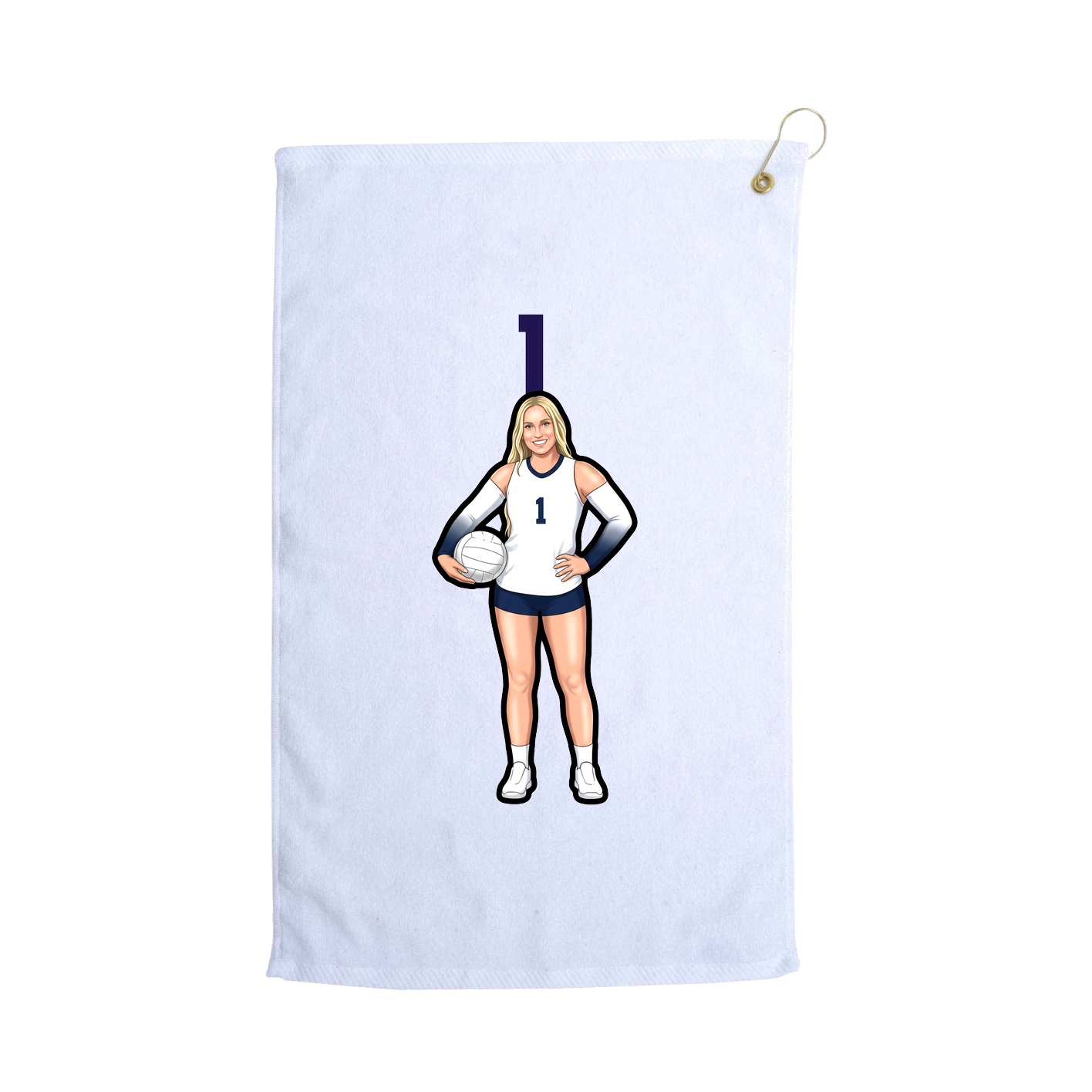Terry Velour Golf Towel