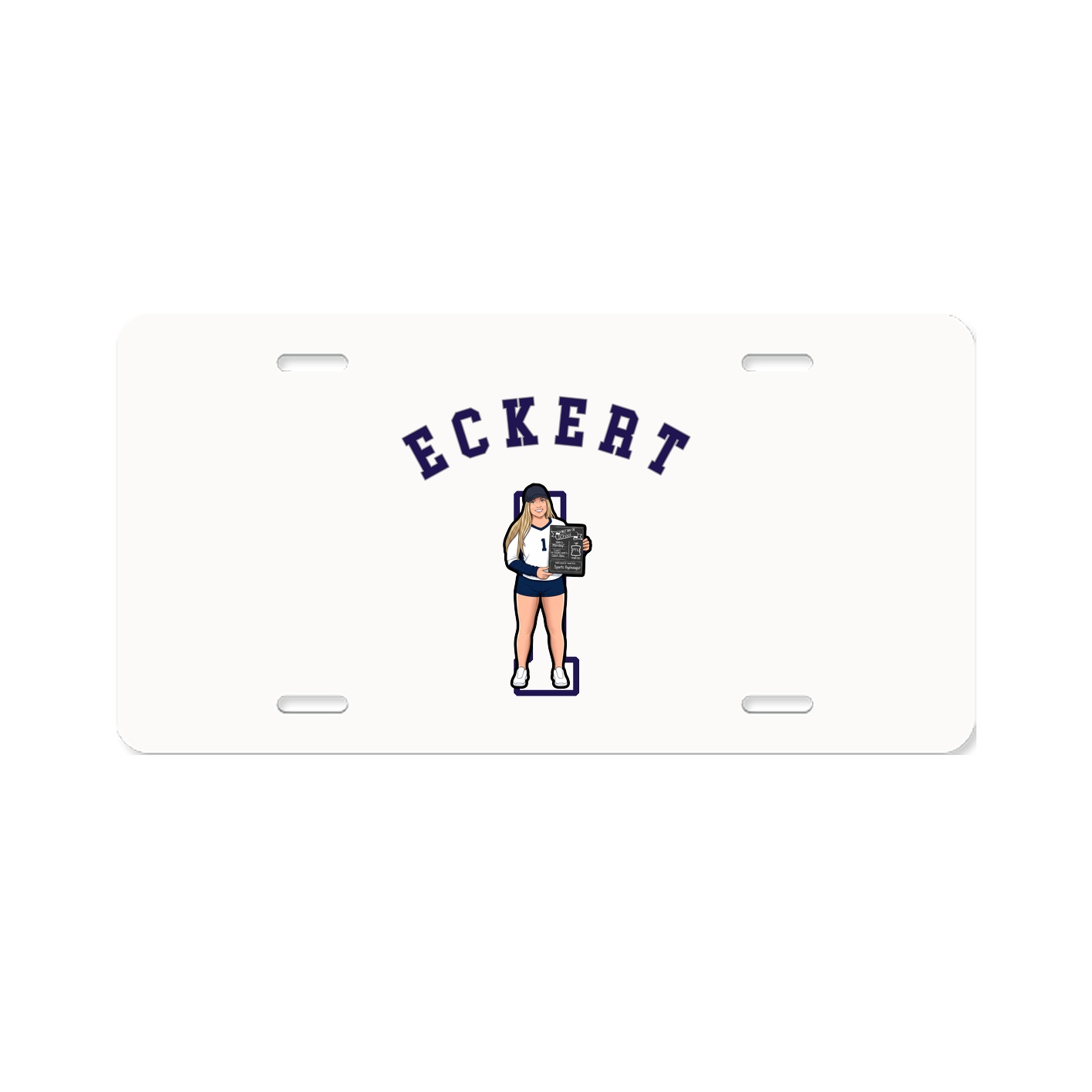 Aluminum License Plate