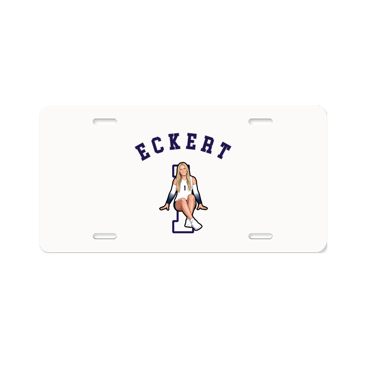 Aluminum License Plate