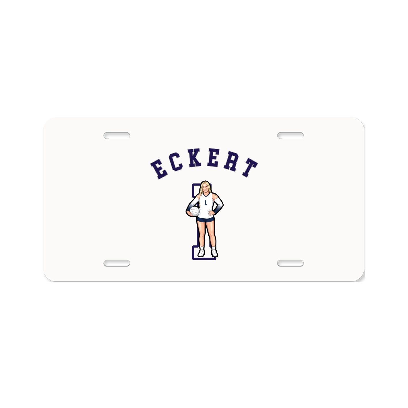 Aluminum License Plate