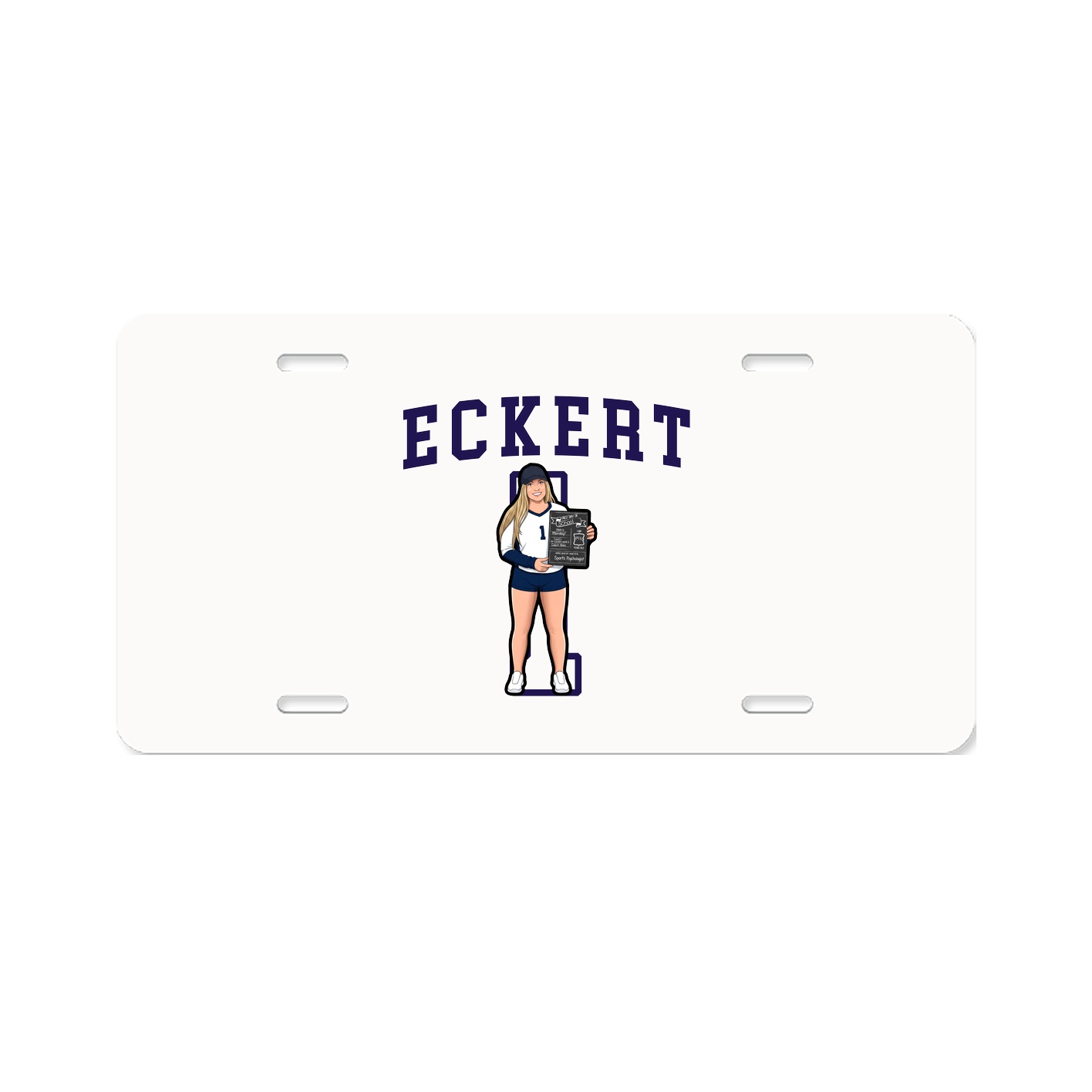 Aluminum License Plate